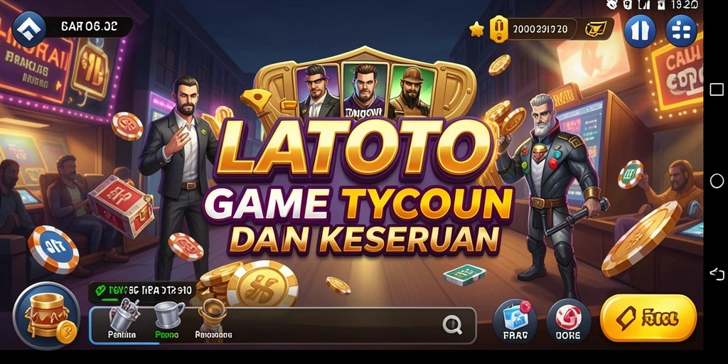 Tampilan gameplay LATOTO yang seru dan menarik.