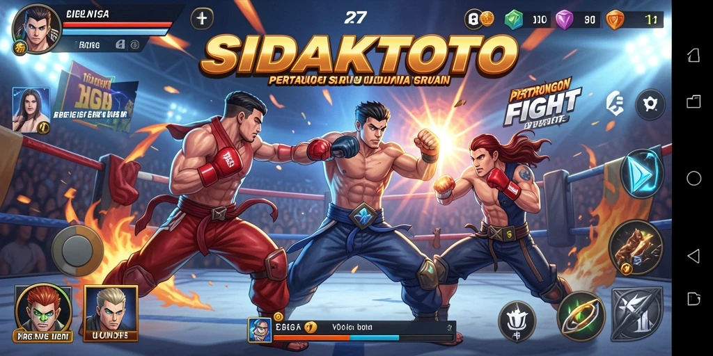 Gameplay seru di <strong>SidakToto</strong> dengan karakter bertarung yang menarik.